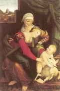The Virgin and Child with St. Anne Bernardino Lanino